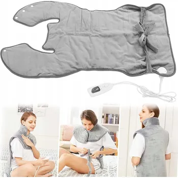 Polštář ELEKTRICKÁ DEKA ZAPÍNACÍ OHŘÍVAČ NA ZÁDA A KRK 61 x 94 cm