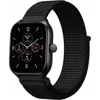 Řemínek na hodinky UNIVERZÁLNÍ NYLONOVÝ ŘEMÍNEK PRO CHYTRÉ HODINKY Z TKANINY NA SUCHÝ ZIP 20 MM