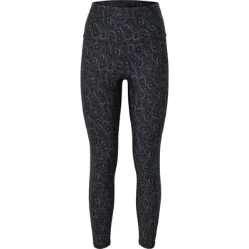 Dámské legíny 725163 - Tchibo - Sportovní legíny »ActivePower« - pro ženy - vel. XL 48/50 - barva: šedá/s potiskem