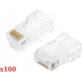 Síťový kabel UGREEN Konektor RJ45 8P/8C Cat.5/5e UTP 100 Ks