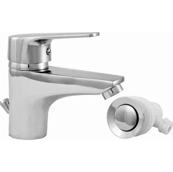 Vodovodní baterie Stojánková umyvadlová baterie Kuchinox Luga stříbrná