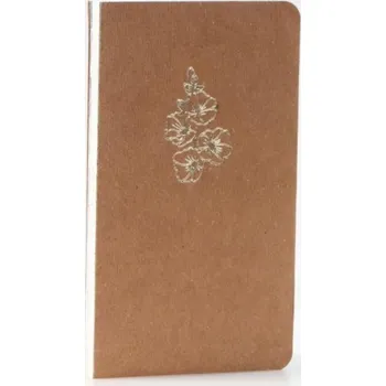 Notes Vydavatelství Jedność, odstíny hnědé a béžové