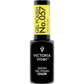 Lak na nehty Hybridní lak barevný lak Victoria Vynn Neon Yellow 8 ml