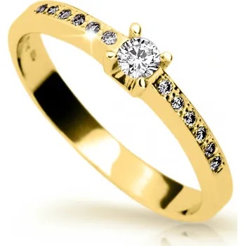 Prsten Cutie Diamonds Dokonalý prsten ze žlutého zlata s diamanty DZ6809-1917-00-X-1 56 mm + 2 měsíce na vrácení zboží