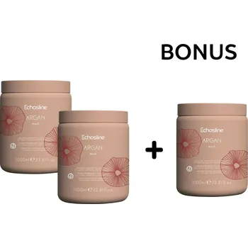 Vlasová regenerace AKCE: 2+1 Echosline New Argan Mask - maska pro oslabené a chemicky ošetřované vlasy, 1000 ml