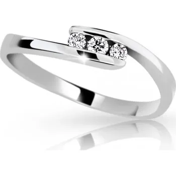Prsten Cutie Diamonds Elegantní prsten z bílého zlata s diamanty DZ6869-2072-10-X-2 52 mm + 2 měsíce na vrácení zboží