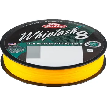 Berkley Splétaná Šňůra Whiplash 8 Yellow - 0,10 mm 14,8 kg 300 m