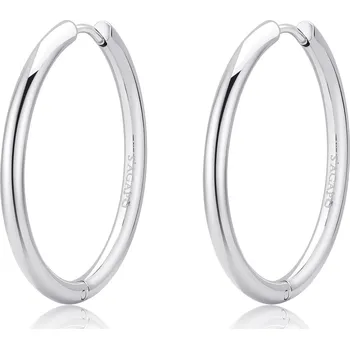 Módní doplněk S'Agapõ Kruhové ocelové náušnice Chunky SHK73 + 2 měsíce na vrácení zboží