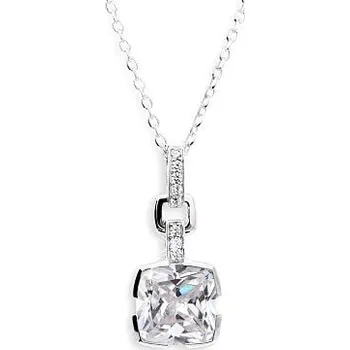 Módní doplněk Modesi Půvabný stříbrný náhrdelník JA33525CZ (řetízek, přívěsek) + 2 měsíce na vrácení zboží