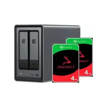 Ugreen NASync DXP2800 Seagate IronWolf HDD Bundle (UGRSEA1)