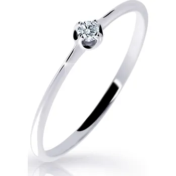Prsten Cutie Diamonds Jemný prsten z bílého zlata s briliantem DZ6729-2931-00-X-2 50 mm + 2 měsíce na vrácení zboží