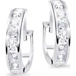 Cutie Diamonds Slušivé dětské náušnice z bílého zlata s brilianty DC3345-10-00-X-2 + 2 měsíce na vrácení zboží