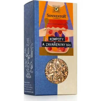 KOMPOTY A ZAVAŘENINY BIO - kořenící směs - 55g SONNENTOR