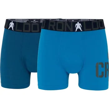 Trenýrky Fan-shop 2pack dětské boxerky CR7 Bamboo blue velikost: 7/9 let