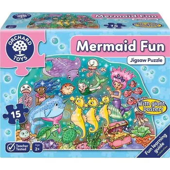 Puzzle Dětské puzzle ORCHARD TOYS ZÁBAVA S MOŘSKÝMI VÍLAMI UNI Mix