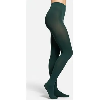 Dámské punčochy Elastické punčochové kalhoty 60DEN 164/108 Tmavě zelené