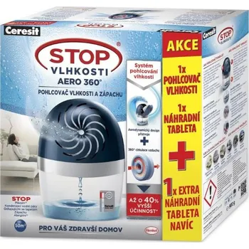 Osvěžovač vzduchu Ceresit strojek 450g +450g navíc