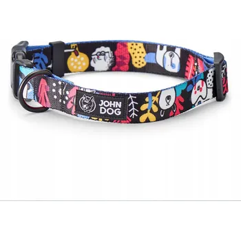 Obojek pro psa Obojek pro psa John Dog Barcelona blue L 60-66 cm