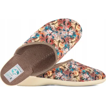 Dámské pantofle ADANEX 29825 TEXTILNÍ DOMÁCÍ DÁMSKÉ PANTOFLE PANTOFLE SANDÁLE BIO PU 37