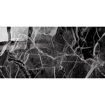 PVC panel dlaždice PBM-05 Mramor černo-bílý (60x30cm) samolepící