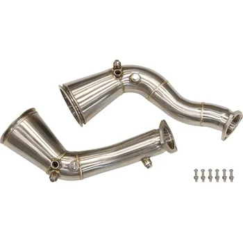 Zadní díl výfuku TurboWorks Downpipe Audi RS6 RS7 C8 S8 D5 4.0 TFSI 19+