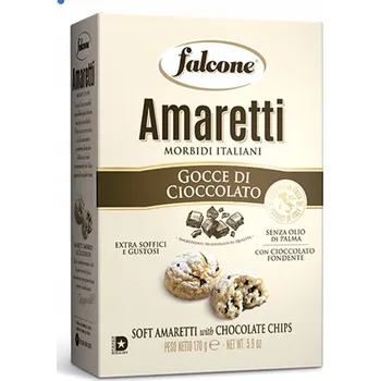 Falcone Amaretti - sušenky s kousky čokolády