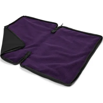 Sportovní vak 725231 - Tchibo - Podložka na převlékání a vak na mokré věci 2 v 1 - barva: černá