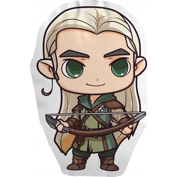 Polštář Polštář film, hra, kniha, komiks Polštář , Chibi, Pán prstenů 35 x 35 cm