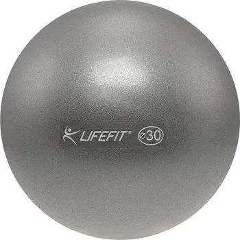 Gymnastický míč Lifefit - Míč Overball 30 cm BAZAR Stříbrná