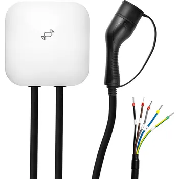 Nabíjecí stanice pro elektromobily AK-EC-21 Wallbox Type2 3-phases 16A 11kW 5m