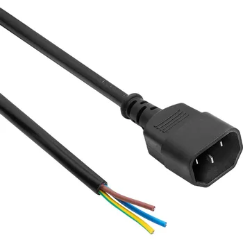 Prodlužovací kabel Napájecí kabel C14 AK-OT-10C CU 3x1mm 3m