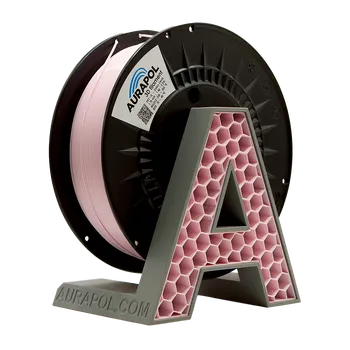 3D tisk Filament AURAPOL / PETG / COTTON CANDY / 1,75 mm / 1 kg.