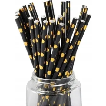 Brčka 10 Ks . Papír 20 cm x 5 mm