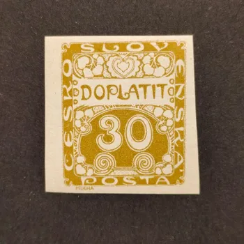 Sběratelství Známka ČSR, Pof.DL6**, 30h