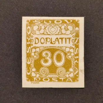 Sběratelství Známka ČSR, Pof.DL6*, 30h