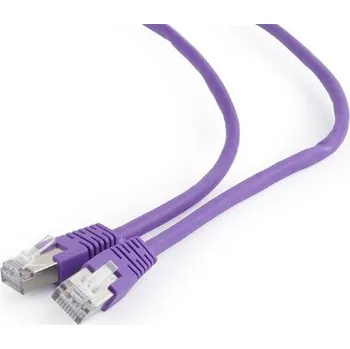 Síťový kabel Gembird patch kábel Cat6 FTP, 5 m, fialový PP6-5M/V