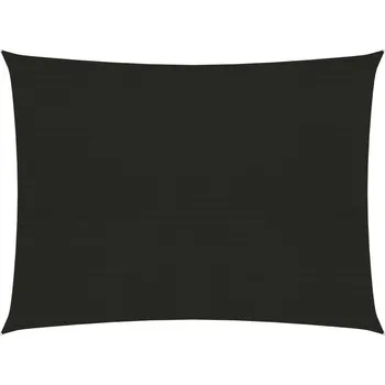 Stínicí plachta vidaXL Stínící plachta 160 g/m2 černá 2 x 2,5 m HDPE