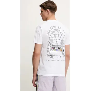 Oblečení a móda Bavlněné tričko Ellesse Stradone SHZ21846 bílá 00X, vel. XL