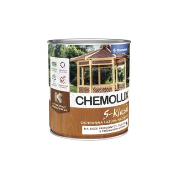 Barva na dřevo Chemolux S Klasik 0,75l Materiál dřeva: Dub