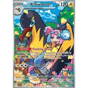 Sběratelská karetní hra Iono's Kilowattrel 163/159