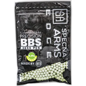 Airsoftová kulička ASG kuličky Specna Arms Tracer - zelené 0,25 g 1000 ks