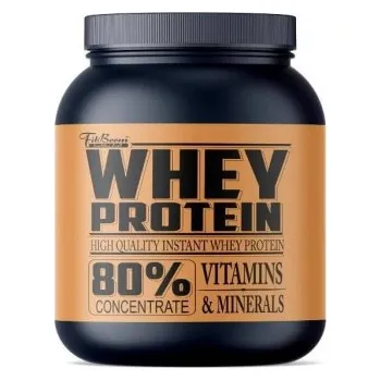 Protein FitBoom Whey Protein 80 % 2250 g - skořicová rolka + Sleva 3 % pro registrované