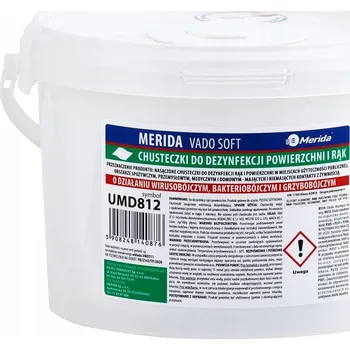 Dezinfekce Dezinfekční ubrousky Merida bez alkoholu 3 l na ruce a povrchy