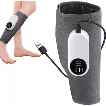 Masážní přístroj MASÁŽNÍ PODLOŽKA NA NOHY A LÝTKA S OHŘEVEM A VELKÝM SUCHÝM ZIPEM, 3 REŽIMY