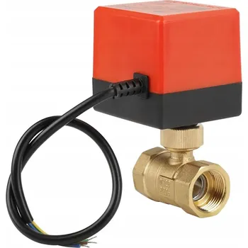 Ventil KULOVÝ ELEKTROMAGNETICKÝ VENTIL S POHONEM G1" PALCE AC 220V DN25 DVOUCESTNÝ