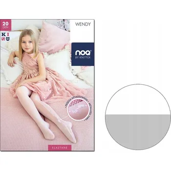 Knittex punčocháče bílé mikrovlákno velikost 128