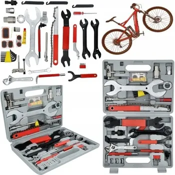 Sada nářadí na kolo Kufr Klíče na kolo Imbusy 44el Záplata Montpáka