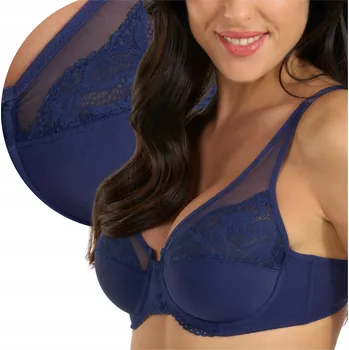 Podprsenka Spiman podprsenka nevyztužená modrá velikost 85B