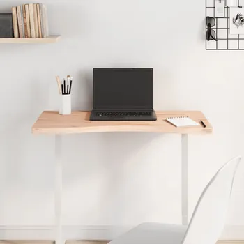 Stolová deska vidaXL Deska psacího stolu 80 x (36–40) x 2,5 cm masivní bukové dřevo