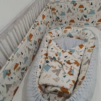 Sada do postýlky 3 dílná Zvířátka s Teepee ČR